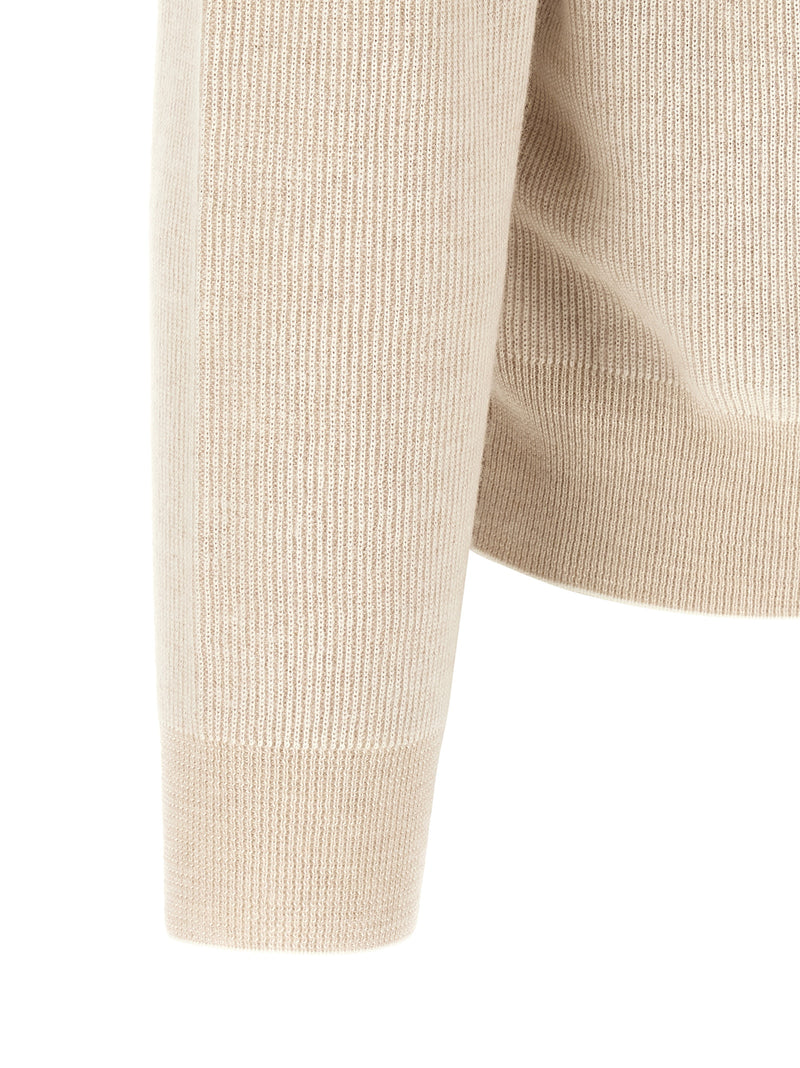 Brioni Beige Cashmere Sweatshirt - Luxurious Comfort