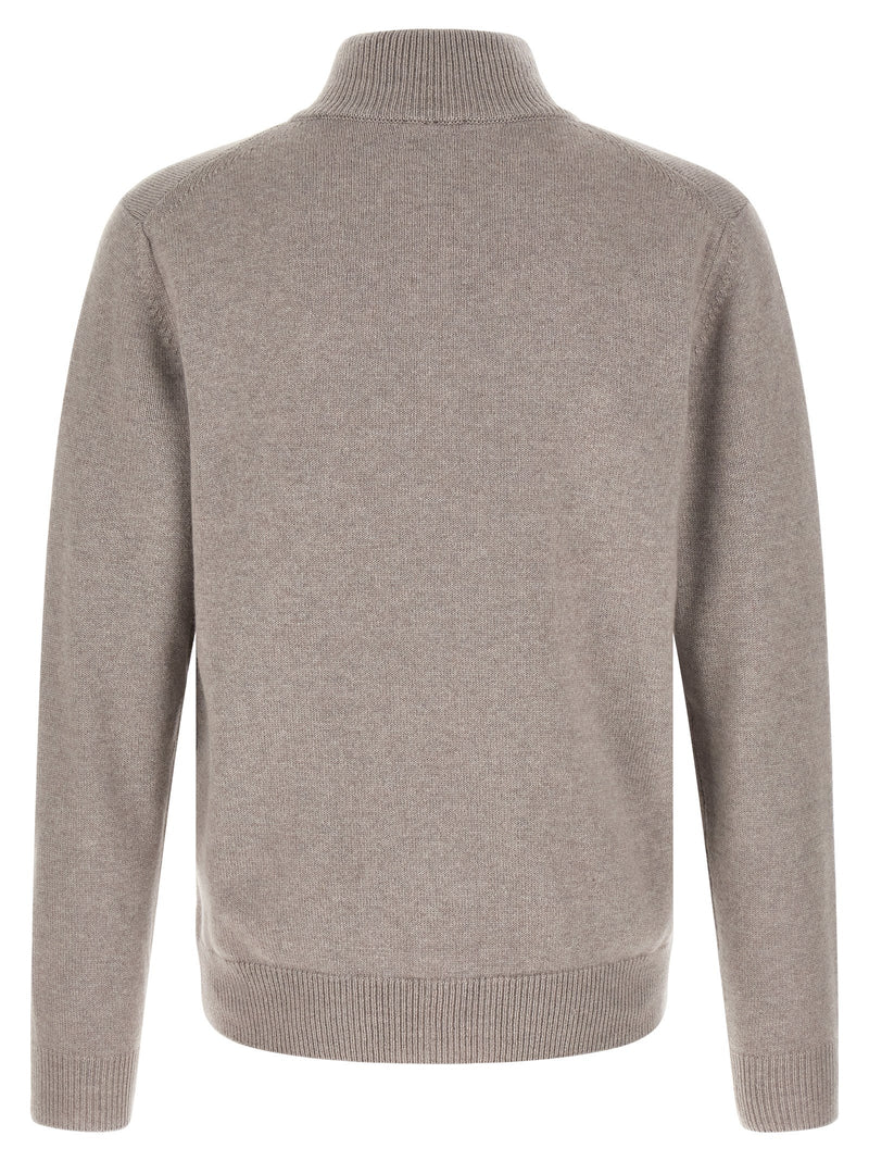 Brioni Beige Cashmere Cardigan - Luxurious Italian Knitwear