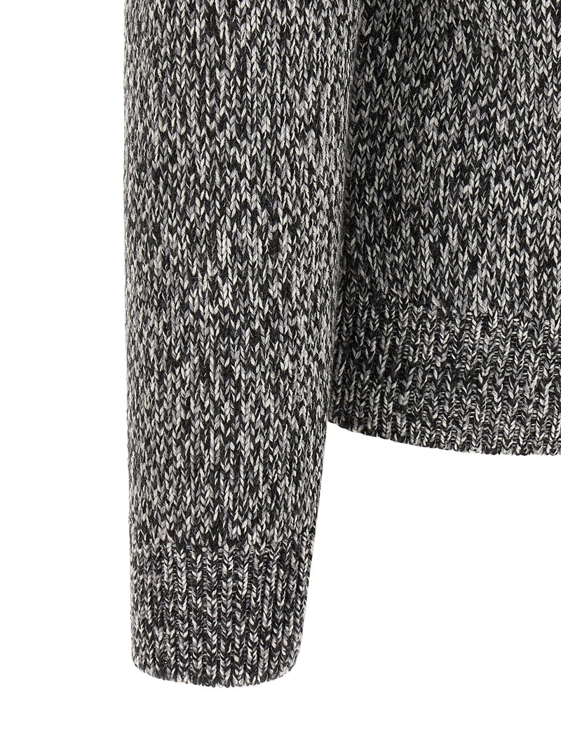 Brioni Bicolor Wool Cardigan for Men