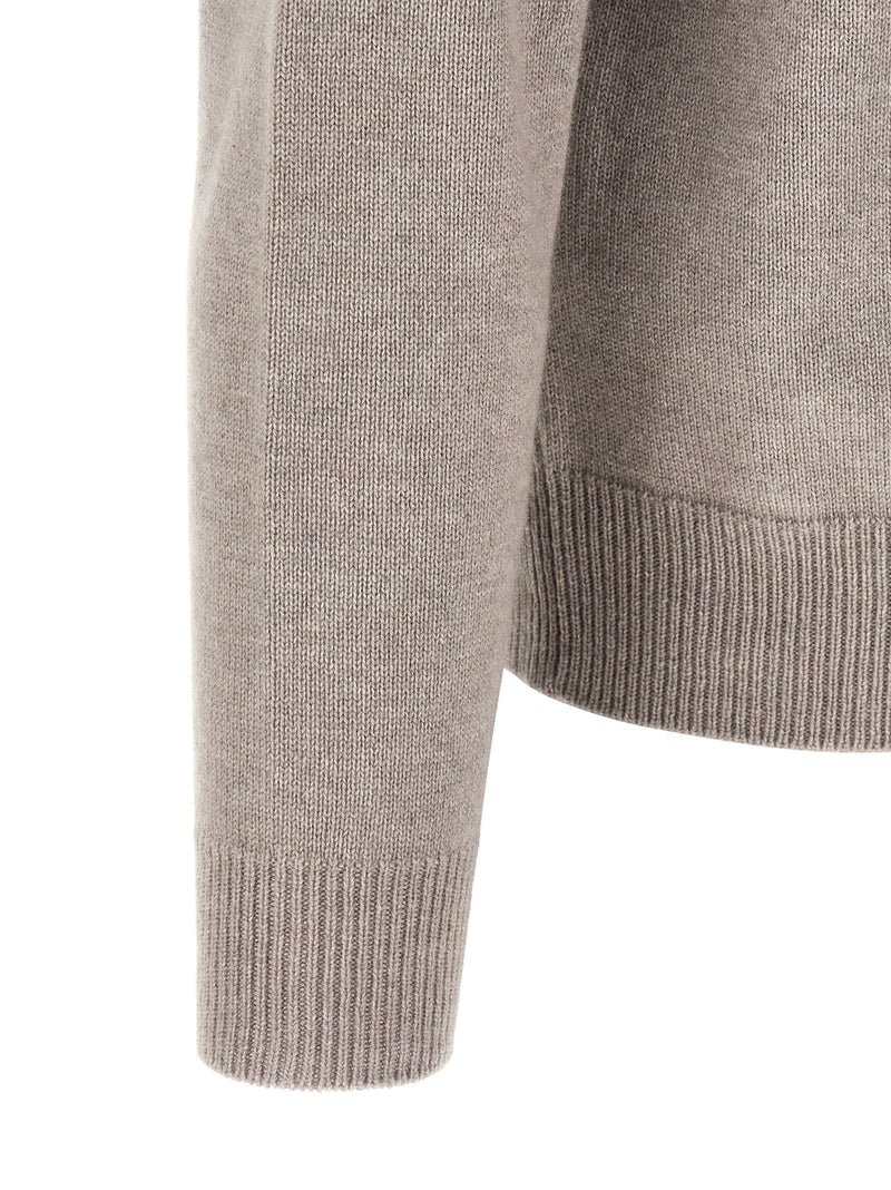 Brioni Beige Cashmere Cardigan - Luxurious Italian Knitwear