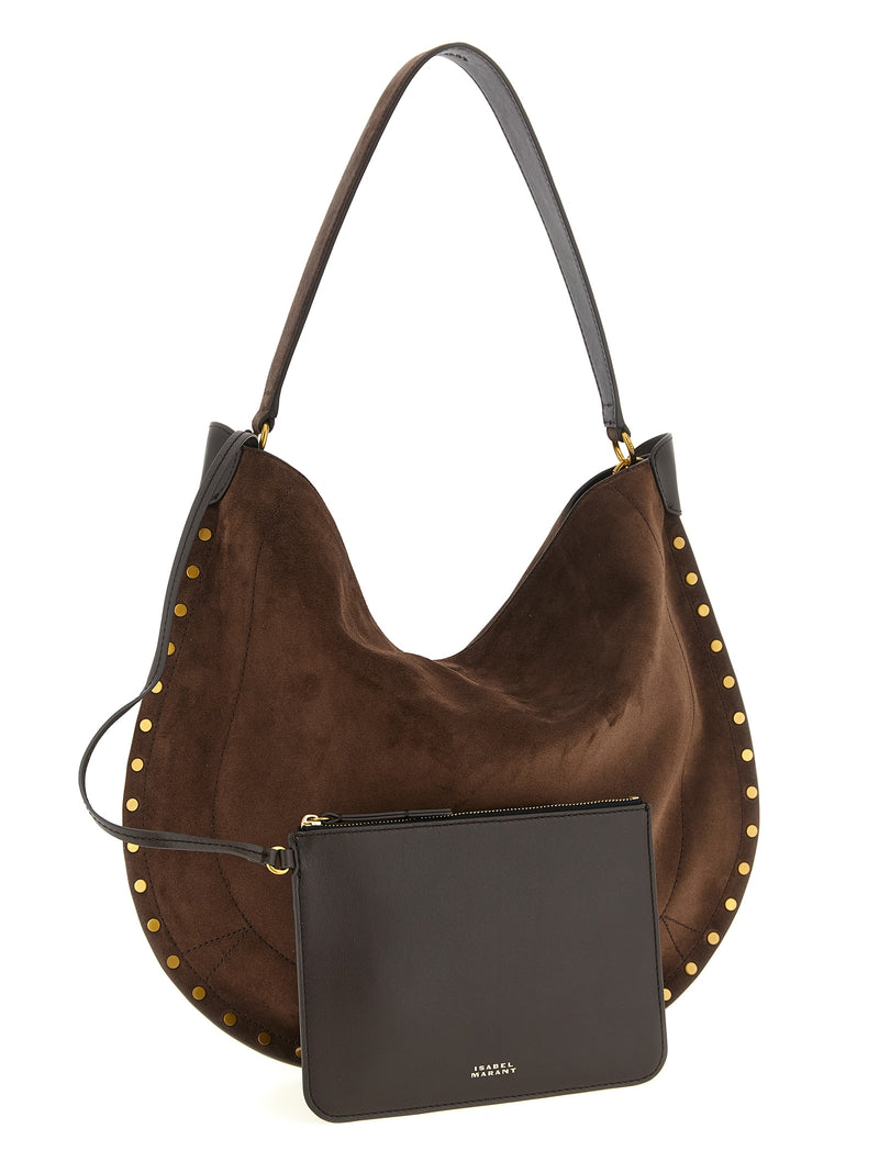 Isabel Marant Oskan Hobo Soft Brown Cowhide Shoulder Bag