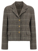 Ermanno Scervino Multicolor Virgin Wool Blazer