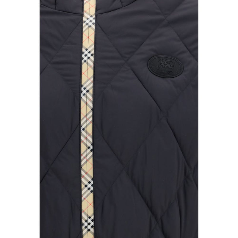 Burberry Doversgreen Black Nylon Shell Jacket