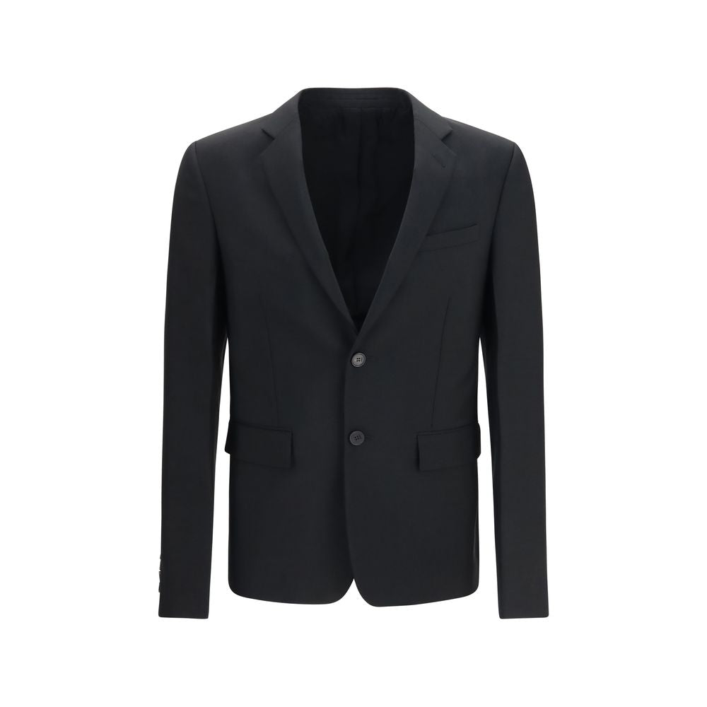 Fendi Black Mohair Blazer