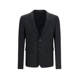 Fendi Black Mohair Blazer