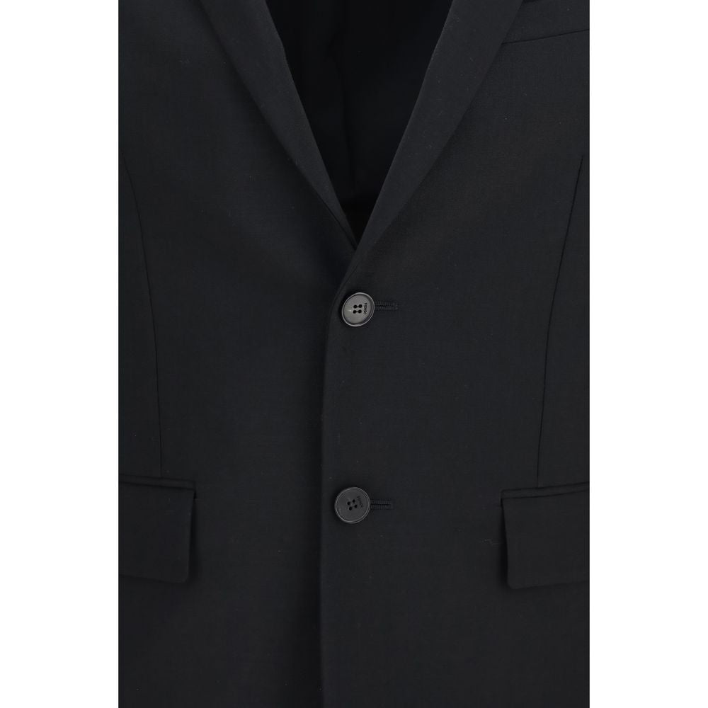 Fendi Black Mohair Blazer
