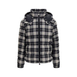 Moncler Black Cotton Full-Length Jacket