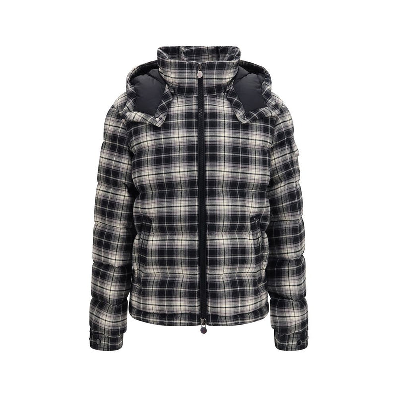 Moncler Airor Black Cotton Full-Length Jacket with Hood