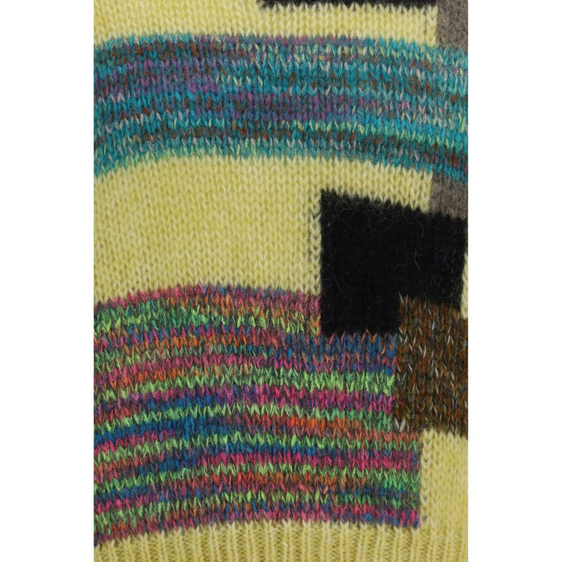 Magliano Multicolor Mohair Sweatshirt - Pasta Collection
