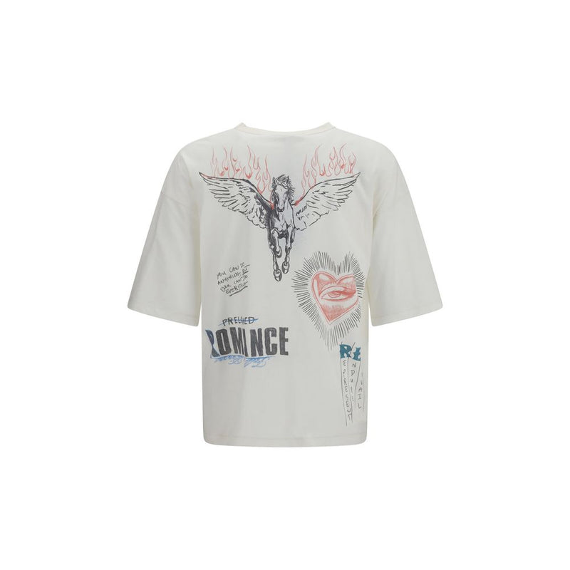 Represent Heavier Than The Heavens Beige Cotton T-Shirt