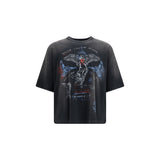 Represent Black Cotton T-Shirt