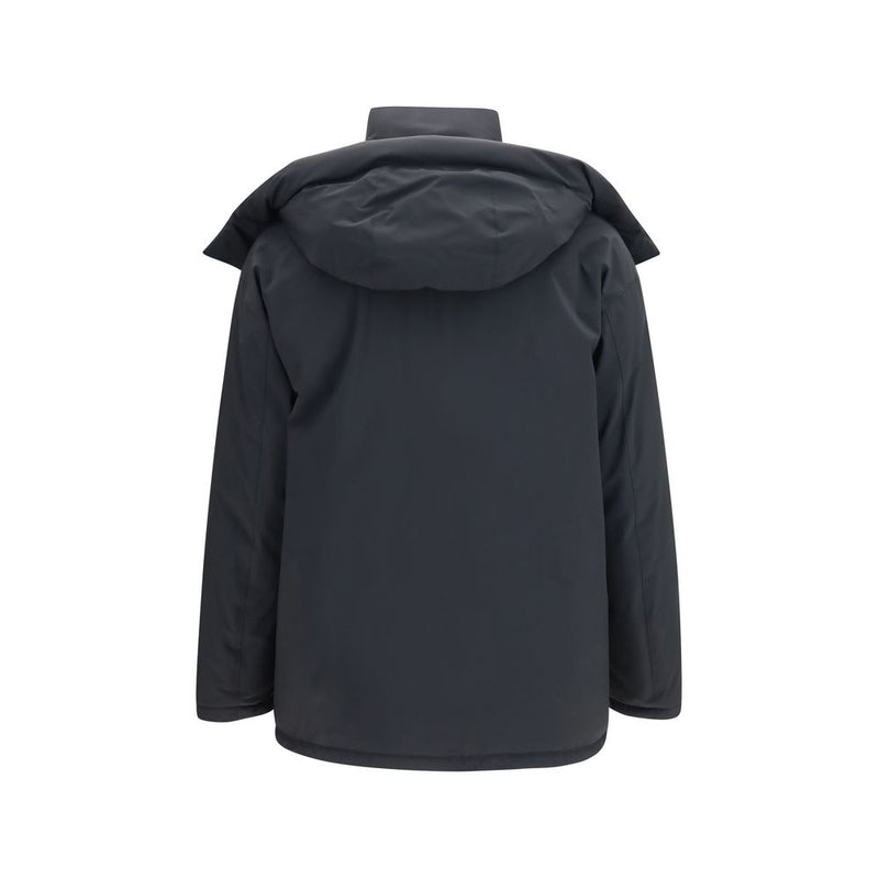 LAMINAR Black Goose Down Shell Jacket - Ultimate Warmth & Style