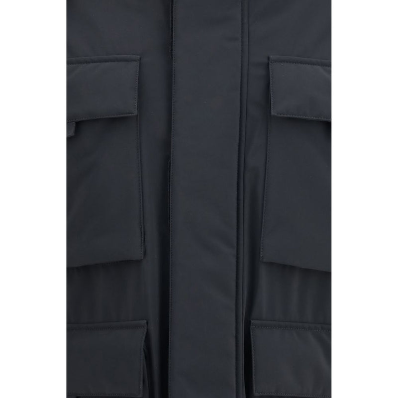 LAMINAR Black Goose Down Shell Jacket - Ultimate Warmth & Style