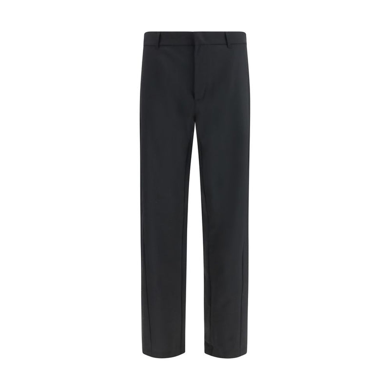 LAMINAR Black Polyester Pants for Men