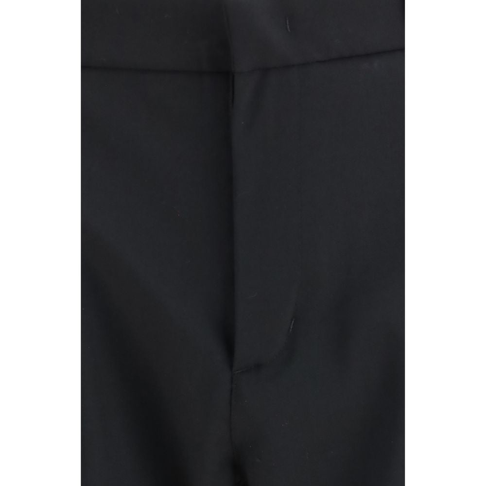 LAMINAR Black Polyester Pants