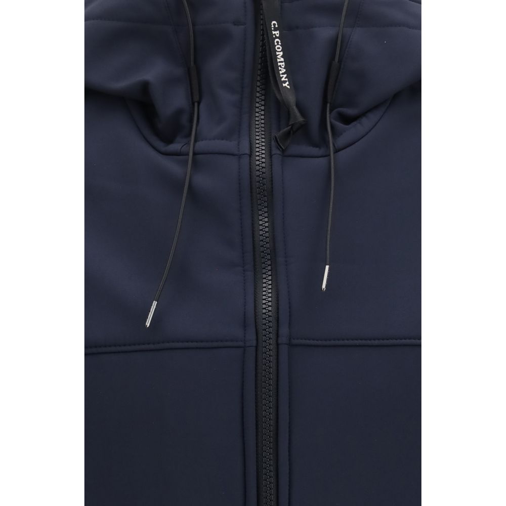 C.P. Company Blue Polyester Shell Jacket