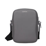 Burberry Gray Leather Crossbody Bag