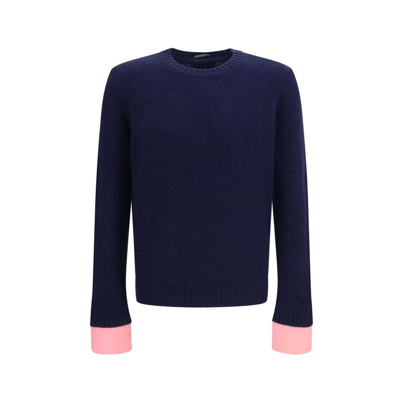 Prada Blue Wool Oves Aries Sweatshirt for Men