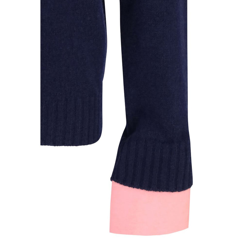 Prada Blue Wool Oves Aries Sweatshirt for Men