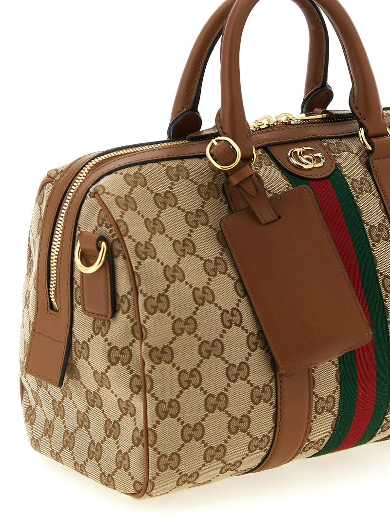Gucci Ophidia Beige Handbag - Luxury GG Fabric & Leather