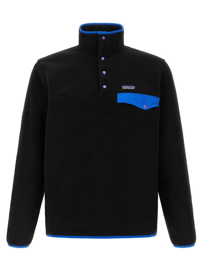 PATAGONIA Black Synchilla® Fleece Cardigan for Men