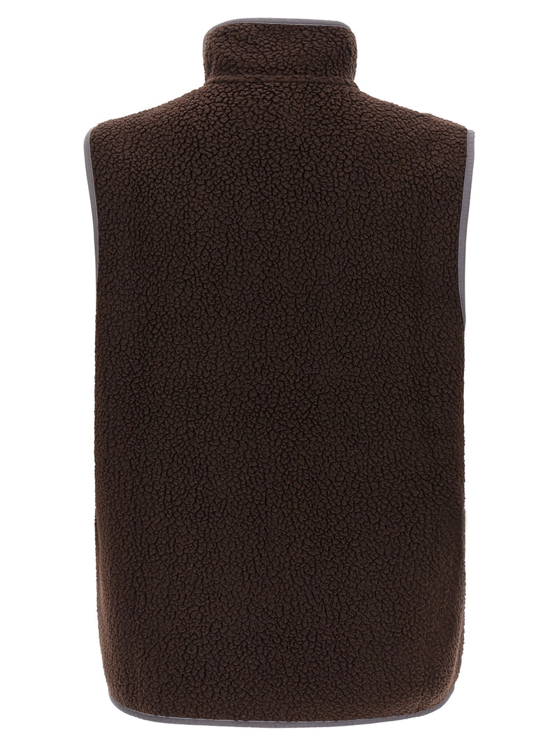 PATAGONIA Retro Brown Polyester Sleeveless Jacket