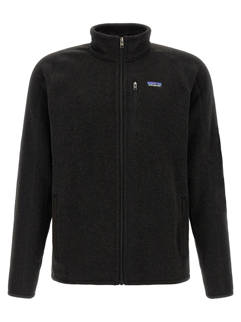 PATAGONIA Better Sweater Black Full-Length Jacket for Men