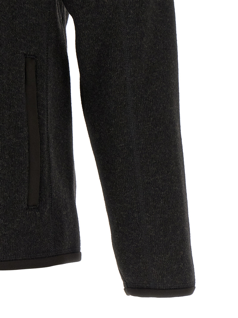 PATAGONIA Better Sweater Black Full-Length Jacket for Men