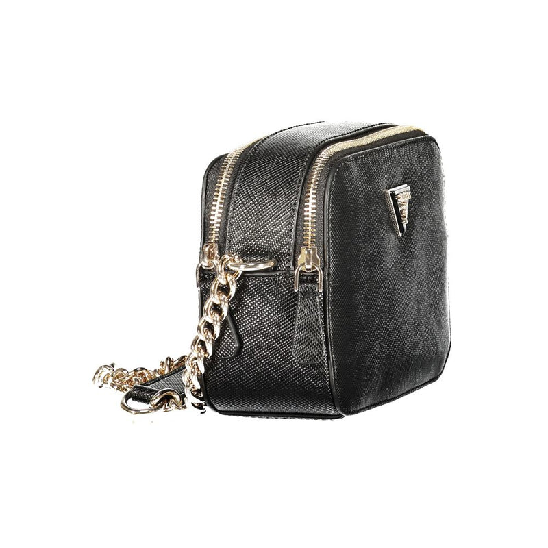 Guess Jeans Noelle II Black Polyurethane Women's Handbag