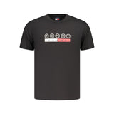 Tommy Hilfiger Black Cotton Men's T-Shirt