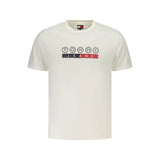 Tommy Hilfiger White Cotton Men's T-Shirt