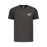 Tommy Hilfiger Black Cotton T-Shirt