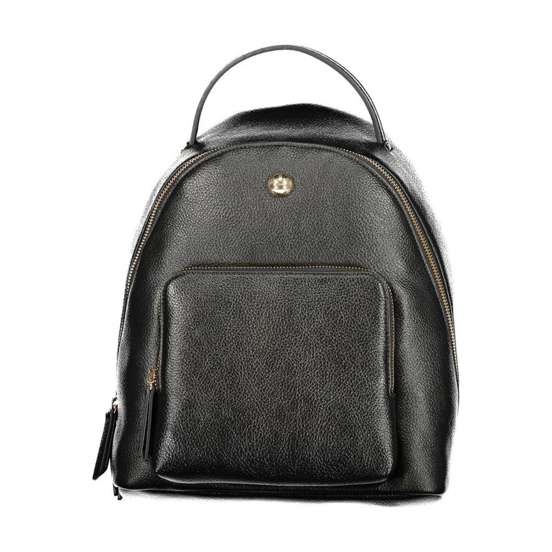 Sac à dos en polyéthylène noir Twinset