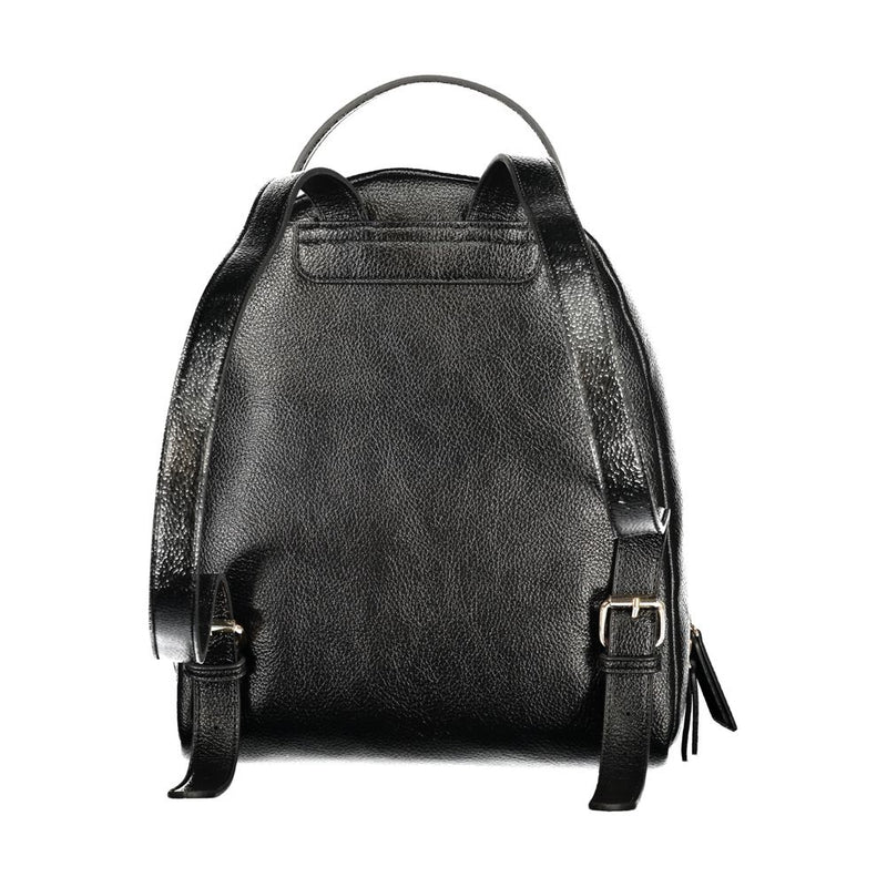 Sac à dos en polyéthylène noir Twinset