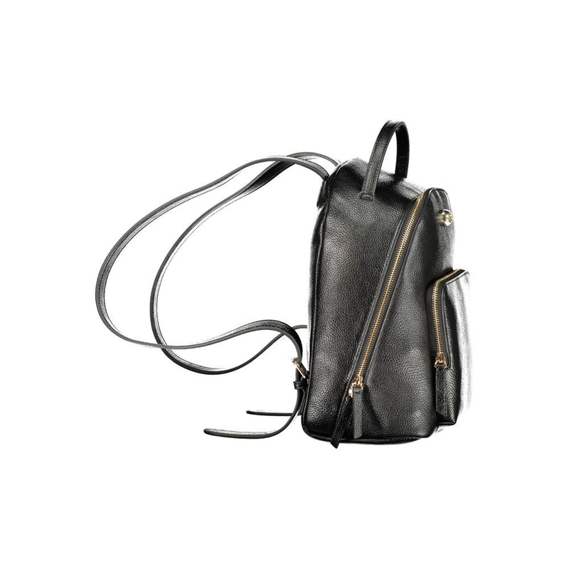 Sac à dos en polyéthylène noir Twinset