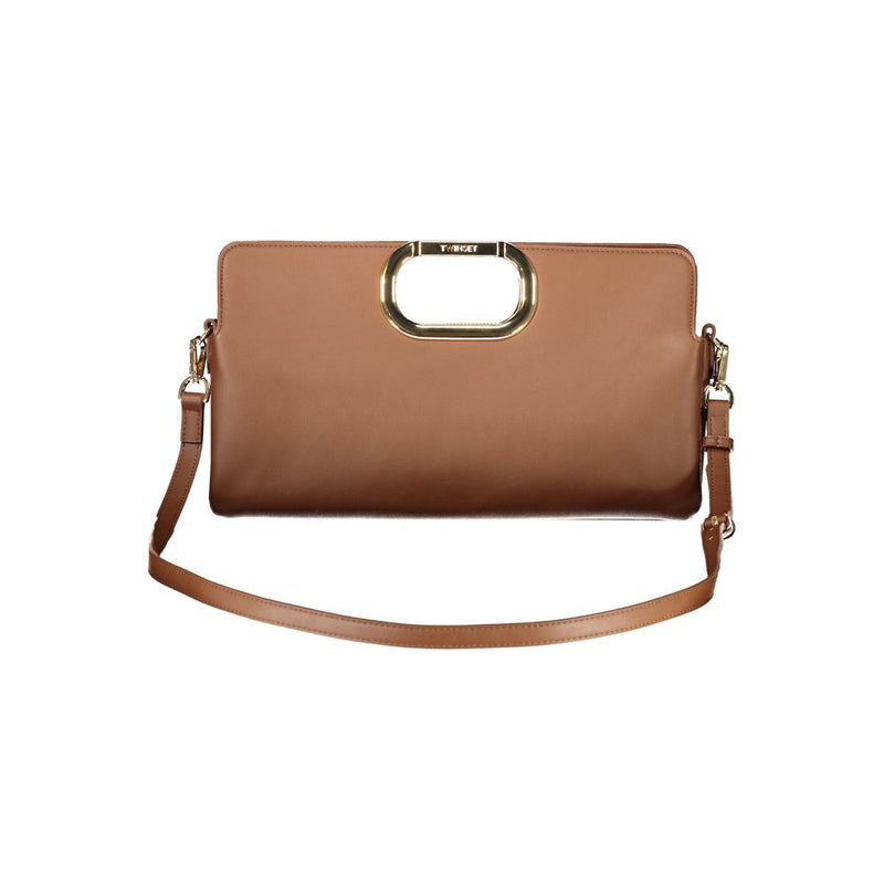 Sac à main en polyéthylène marron Twinset