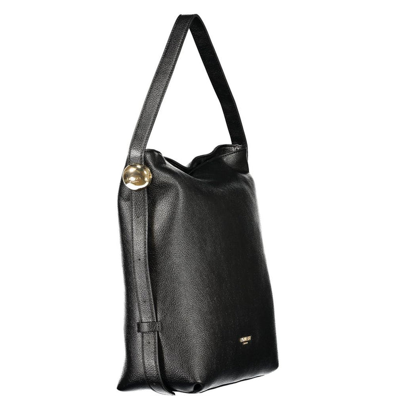 Twinset Black Polyethylene Handbag - Stylish and Functional
