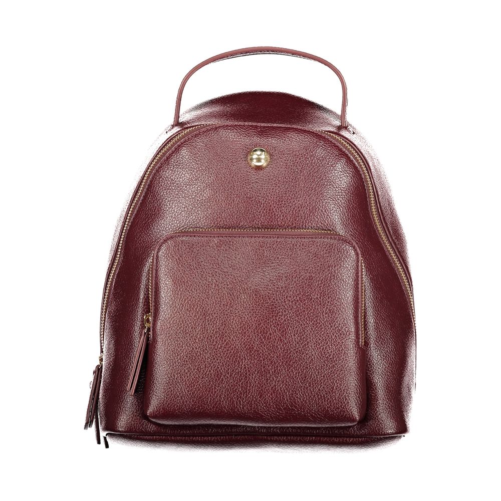 Twinset Red Polyethylene Backpack