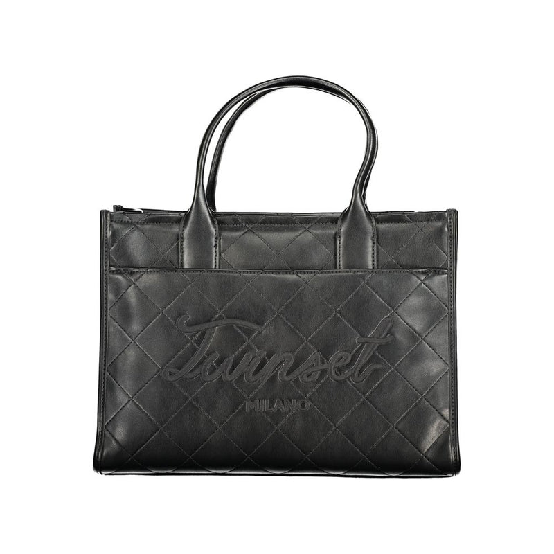 Twinset Black Polyethylene Handbag - Stylish and Functional