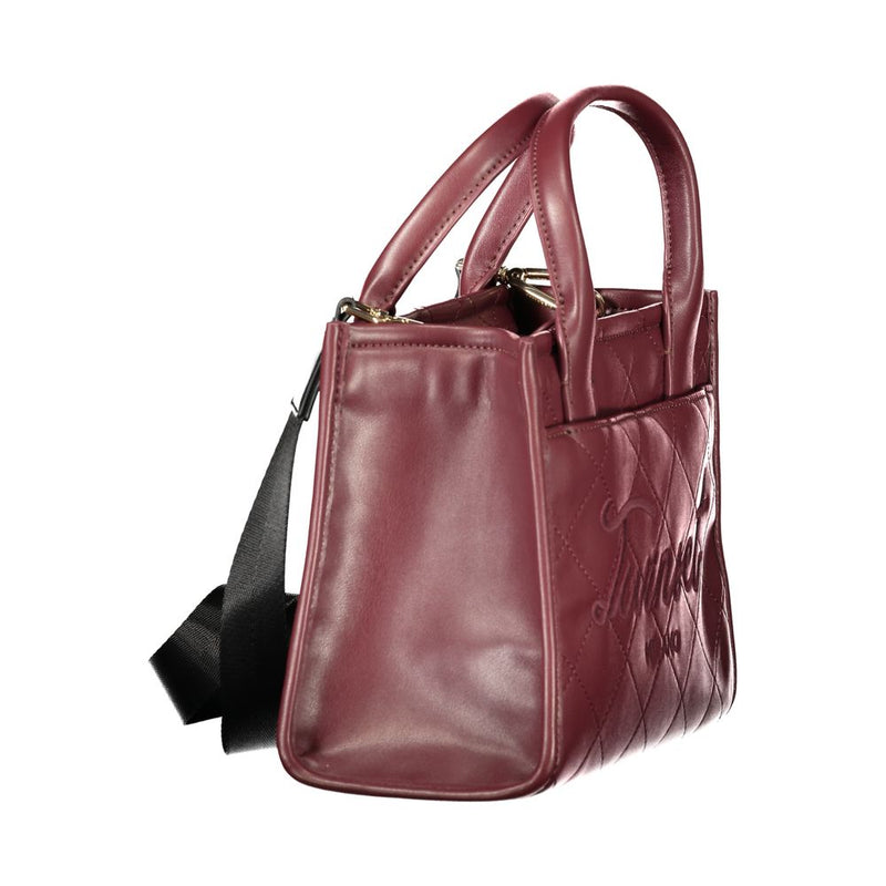 Twinset Red Polyethylene Handbag - Stylish and Functional Tote