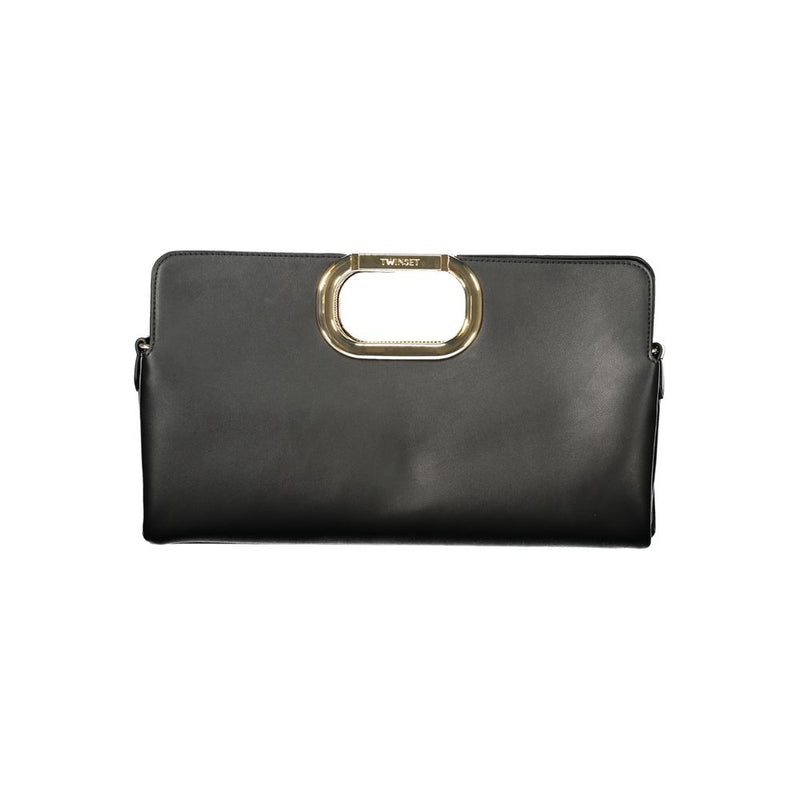 Sac à main en polyéthylène noir Twinset