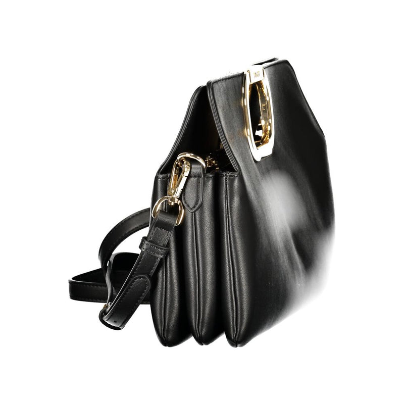 Sac à main en polyéthylène noir Twinset