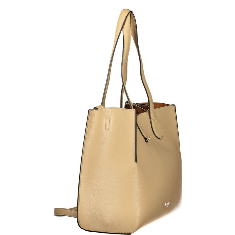 Twinset Beige Polyethylene Handbag - Stylish and Versatile
