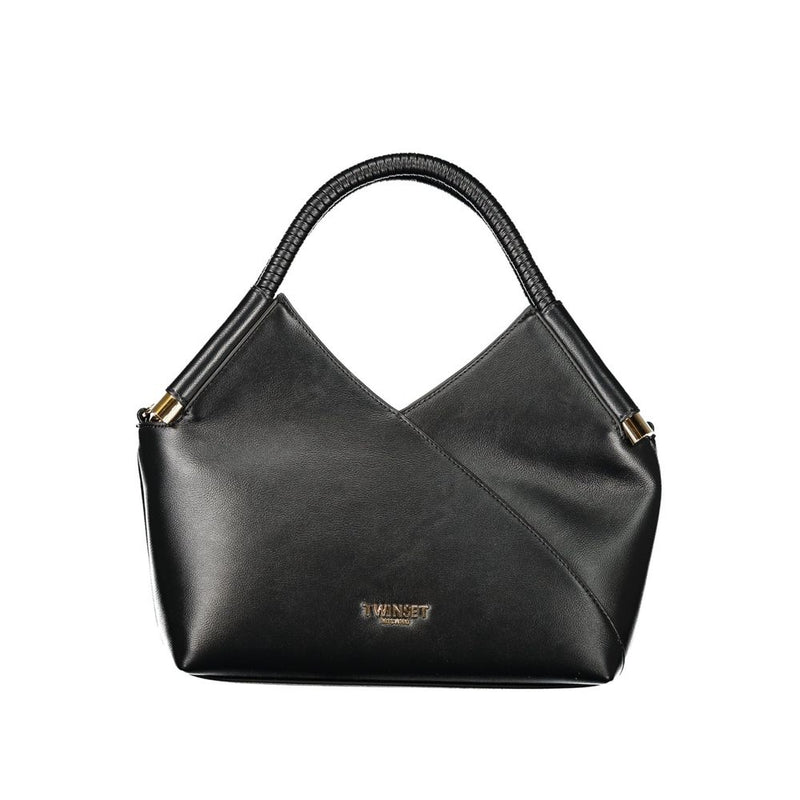 Sac à main en polyéthylène noir Twinset