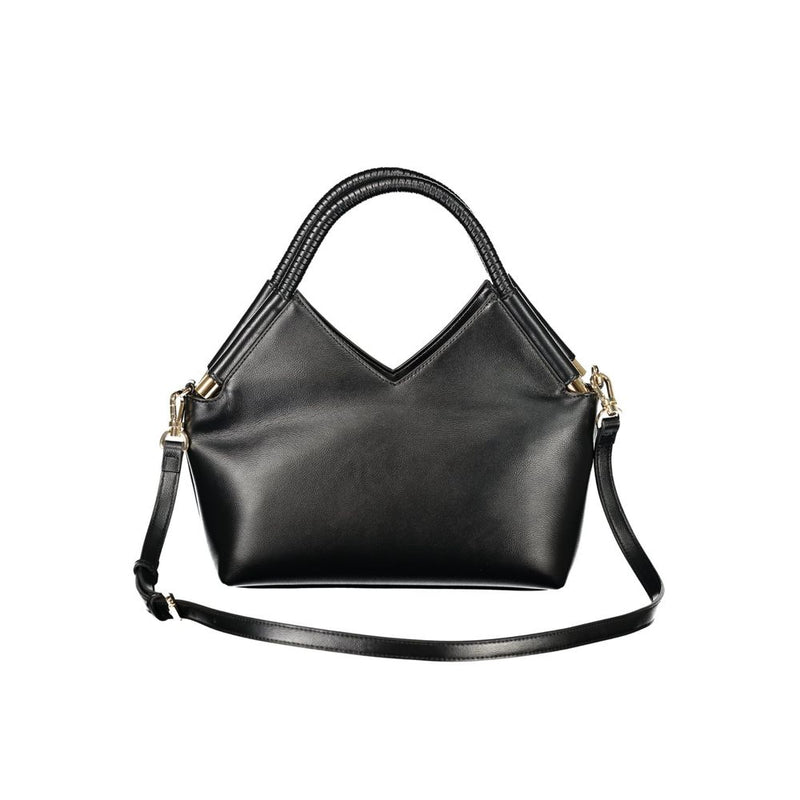 Sac à main en polyéthylène noir Twinset