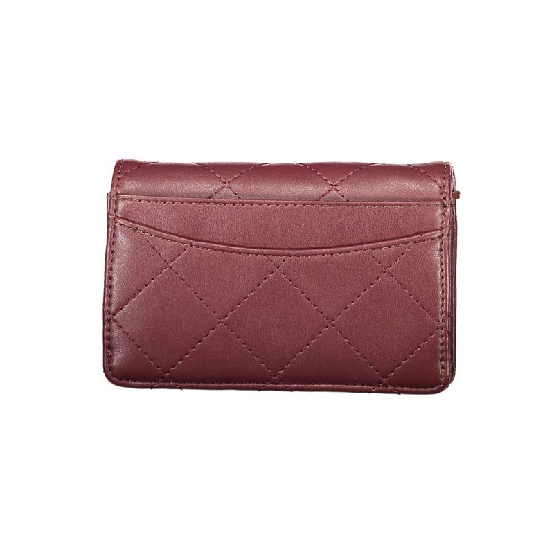 Twinset Red Polyethylene Wallet - Stylish and Functional