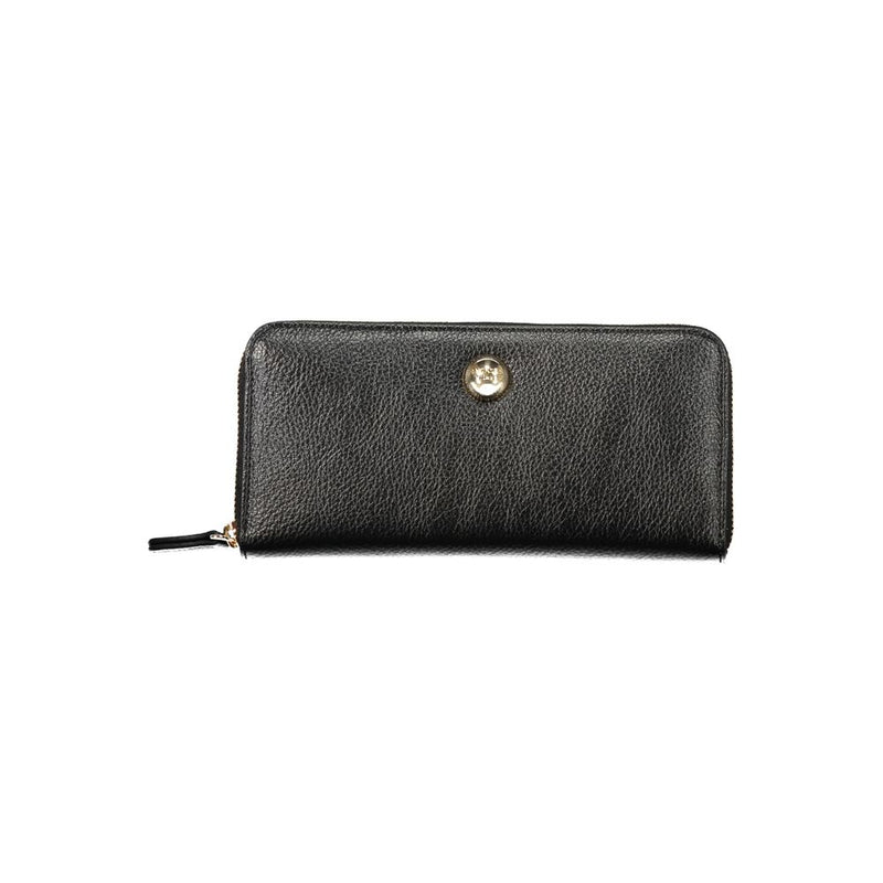 Twinset Black Polyethylene Zip Around Wallet