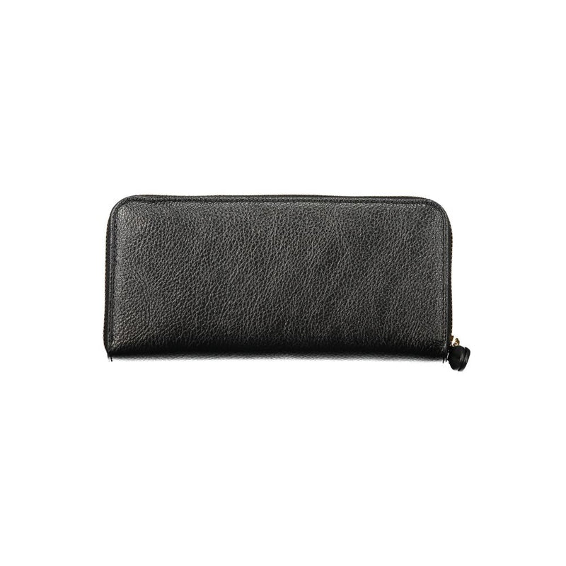 Twinset Black Polyethylene Zip Around Wallet