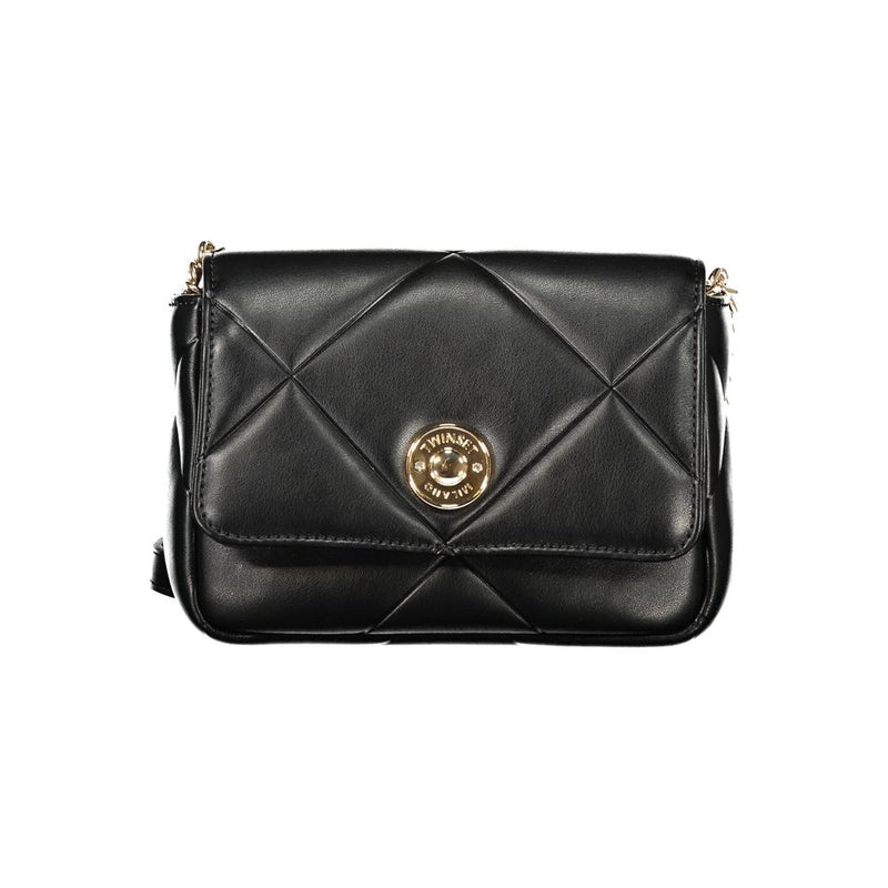 Sac à main en polyéthylène noir Twinset