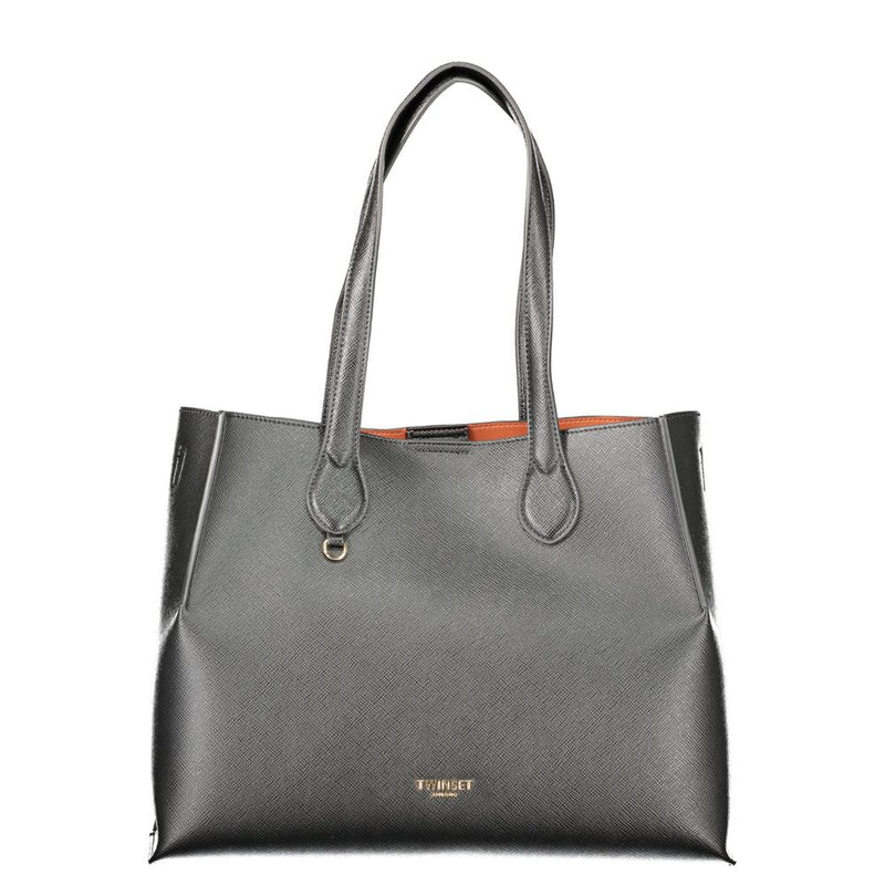Twinset Black Polyethylene Handbag - Stylish and Versatile